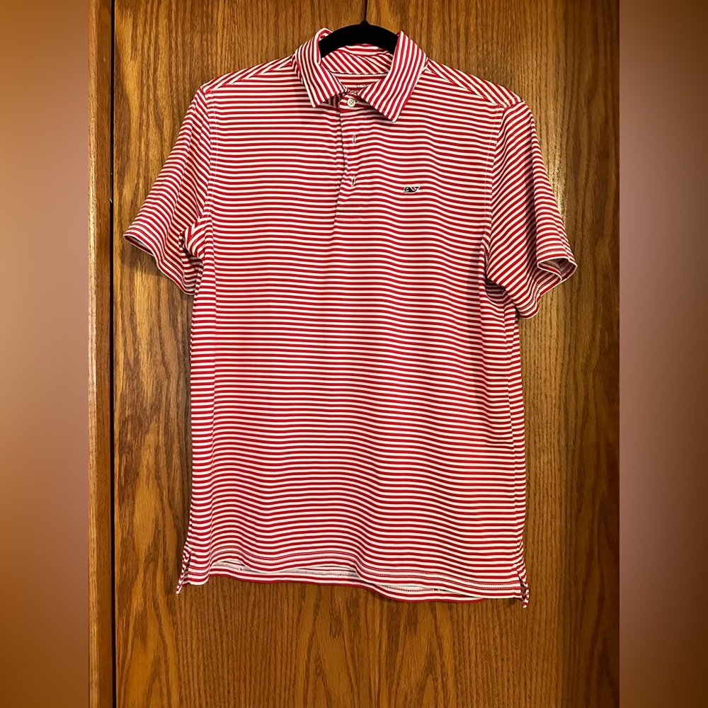 Vineyard Vines Boy’s Bradley Stripe Sankaty Polo